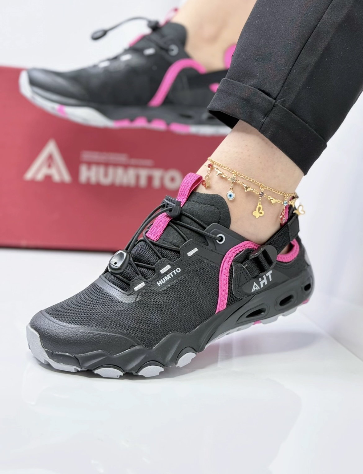  Hamto Women s Diving Shoes Black 